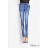 The explosion of new women's jeans manufacturers skinny jeans Korean tide