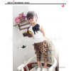 Europe and the United States in 2015 fan leopard grain Haren pants PP pants wear fabric fabric leopa