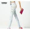 The new women's jeans, women's jeans, new jeans, denim jeans new painting, painting