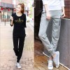 2014 spring new explosion cotton pants female Korean size thin Haren pants pants sweat pants