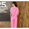 2015 summer new female fashion slim slim T-shirt + high waist pants Haren simple hip pants