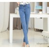 2015 Korea Guoqiu installed thin slim good quality jeans jeans on behalf of a tide