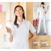 Beijing beauty salon uniform custom nurse pink gown short sleeved coat promotional clothing women's 