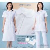 Garment factory custom white long sleeved men and women work clothing coat with Medical Pharmacy