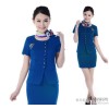 903 new occupation female short sleeved dress suit summer skirt suit beautician overalls airline ste