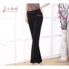 Manufacturers selling small brand ladies trousers spell leather charm mother OL slim women's trouser