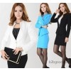 Wholesale new spring occupation suit dress dress fashion dress with long sleeve dress suit occupatio