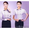 Haidian women's professional custom suits custom fashion slim short sleeved shirt occupation occupat