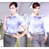 Female occupation suit custom loaded fashion summer slim short sleeved hotel uniform code