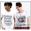 Shandong Laiwu summer Fair booth Korean men's T-shirt wholesale 35 yuan Korean T-shirt sale