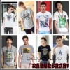 Spread the Mens Short Sleeved t-shirt t-shirt wholesale cheap wholesale Korean men's T-shirt manufac