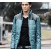 2013 new Korean winter men's casual cotton padded jacket Mens stitching slim padded jacket