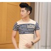 2015 new summer men's fashion shirt T-shirt short sleeve T-shirt slim.