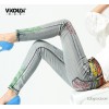 The new jeans slim pencil pants, feet, feet pencil pants, jeans new spring and summer, the new paint