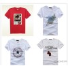 2015 new Korean men personality print t-shirt tee Mens Short Sleeved T-shirt