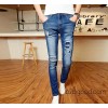 A new spring 2015 on behalf of Korean men's personality handsome jeans stretch pants worn tide