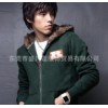 Korean men's women's fashion lady with thick cotton wool sweater coat zipper single price leisure lo