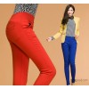 Should the inner thick pencil pants 1000 pure color jeans Yiwu LEGGINGS SIZE