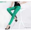 Spring 2015 candy color pencil pants slim Stretch Skinny Leggings are white slacks