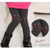 2014 Korean women's Leggings with cashmere slim stretch child pencil pants wear long pants patch