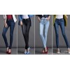 A Korean Womens Jeans slim slim jeans waist pencil pants wholesale feet