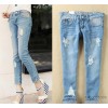 2014 Korean summer stretch slim miscellaneous female jeans female jeans