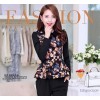 2015 new spring Korean fashion doll collar slim suit pencil pants suit two