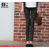 Thousands of spinning new spring and summer 2015 stripe casual pants slim slim hip pants pencil pant