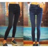 The new summer blue jeans slim feet color pencil pants Leggings a generation