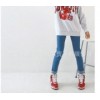 Slim jeans pants pants new Korean spring thin elastic pencil pants