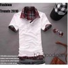 The explosion of Korean men's men Mengxun T-shirt male short sleeved T-shirt clima primer pol