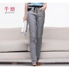 Thousands of original linen cotton spinning pencil pants pants ladies 2014 new elastic waist size le