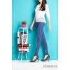 The new spring and summer thin dark blue jeans pants pants female slim pencil pants