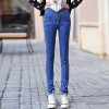 In spring and Autumn New Korean Levis Levi's female waist jeans pencil pants long Ku Zichao