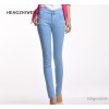 2014 women's jeans stretch slim slim dress candy color pencil pants jeans white jeans