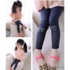 Korean children 2014 new spring children Leggings diamond bow girls Leggings