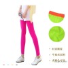 Korean women slim spring thin body tight not snag 9 milk silk pants