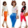 The new summer Haren pants fashion color candy color code seven Meryl Haren Leggings manufacturer se