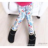 New winter clothing and cashmere thickened candy colored children Leggings Korean stamp girls pants 