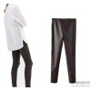 The new XZ027 PU leather pants slim sexy size Stretch Leggings pencil pants female