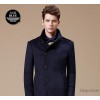 Geliesite / men's business men's wool coat wool coat woolen coat Long casual windbreaker