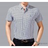 In the summer of 2015 authentic Montagut men's Short Sleeve Shirt business men's silk shirt shirt mi