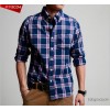 Original authentic flannel shirt men's shirt sleeved plaid shirt wholesale generation sanding