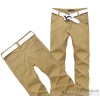 2014 new summer men's casual pants men Korean men's casual pants cotton straight pants slim trousers