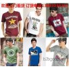 Summer inventory of 8.5 yuan 150000 yuan foreign trade men's clothing clothing manufacturers