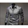 Foreign trade's explosion of the first exclusive personality Perfect Slim men's casual shirt 5 edge