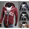 New Korean male hooded cardigan sweater slim men's clothing wholesale trade winter men's Hooded Jack