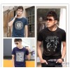 2015 summer new men's t-shirt t-shirt men's short sleeved T-shirt printing multicolor variety of mal