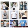 Henan Luohe summer men's clothes stall goods inventory t-shirt men's short sleeve T-shirt poop clear