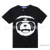 Custom men's short sleeve T-shirt, men's T-shirt printing animal pure cotton T-shirt to undertake tr